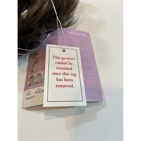 Paula Young Wig Blakely Style A9412 Color SF12/28 Size Avg Japan NWT Damaged Box - Picture 6 of 9